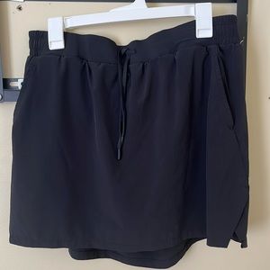 Black Atheletic Skort